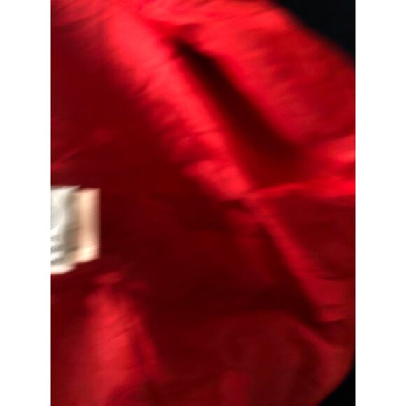 EUC Oscar De La Renta Jacket/Blazer Women's Red Button Down With Pockets Sz 4 - Picture 6 of 7